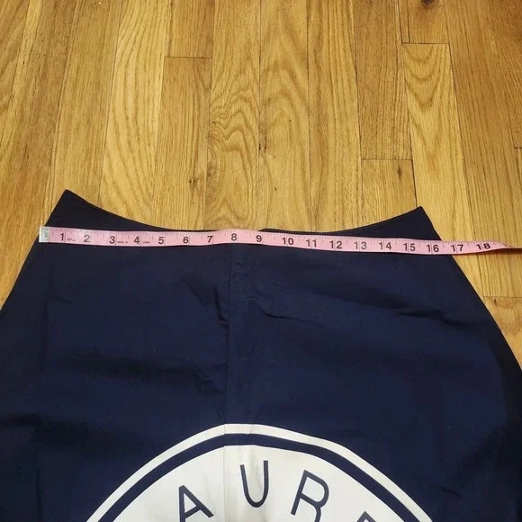 Ralph Lauren Navy A-Line Skirt - Picture 2 of 8